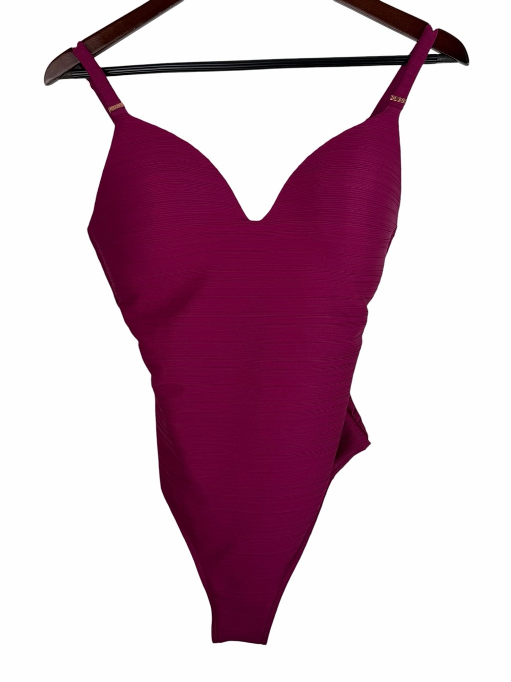 Sea Level | Spinnaker Textured Magenta One-Piece Swimsuit